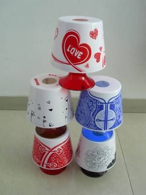 臺燈式紙巾桶/紙巾抽/臺燈紙巾筒/抽紙座/紙巾盒