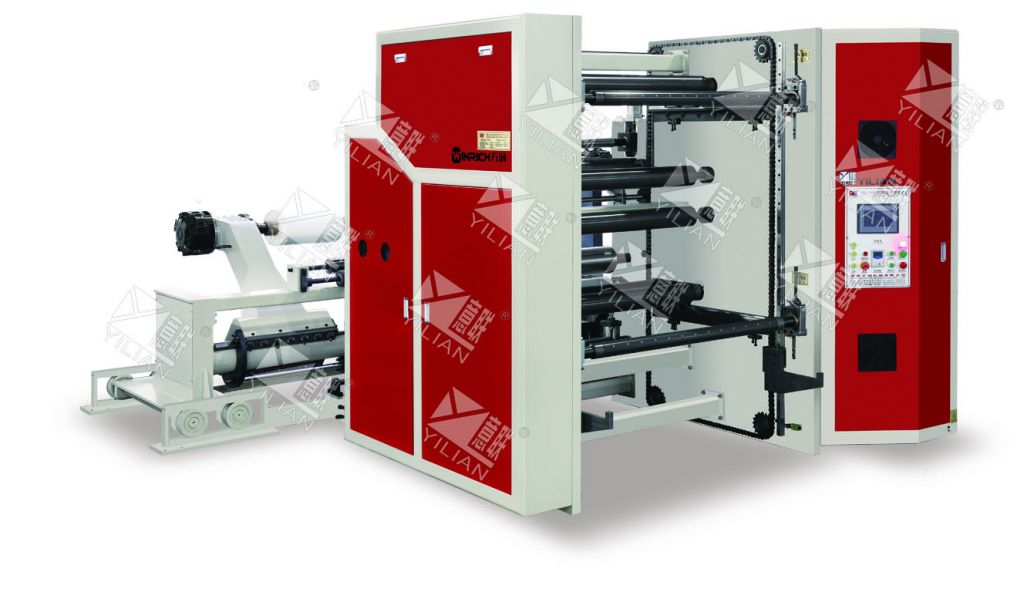 瑞安意聯(lián)大型卷筒紙高速分切復(fù)卷機(jī)無(wú)軸放料