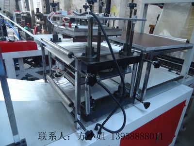 高速雙層一次性pe手套制袋機