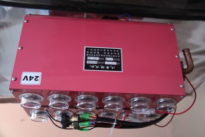 工程車暖風機 六孔 12管 24V 新款暖風機