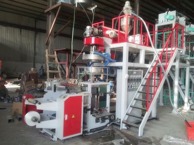 PP聚丙烯水冷吹膜機 下吹水冷PP吹膜機