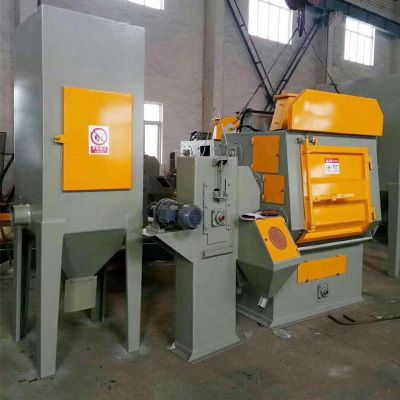 QPL100履帶式拋丸清理機 鑄件鋁件除銹拋丸機