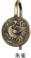 金屬書(shū)簽 朱雀書(shū)簽 特色中國(guó)風(fēng)書(shū)簽