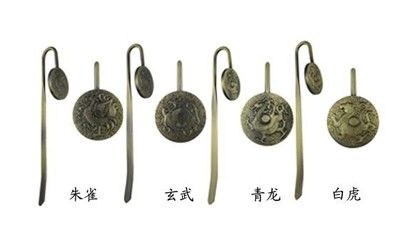 京劇臉譜書簽包裝盒 4件套紅色翻蓋包裝 四大美女四件套裝