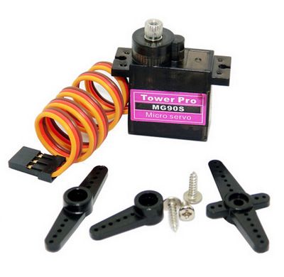 MG90S（9g尺寸）金屬齒輪 經典14g 模擬傾斜舵機 SG90舵機升級版