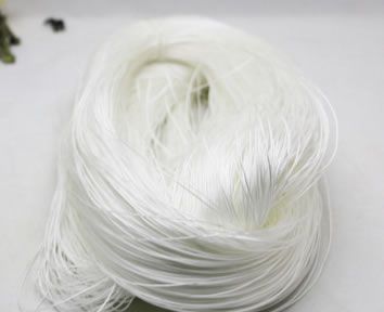 錦綸包芯繩魚絲線小細(xì)繩 吊牌繩子 白色魚絲芯細(xì)繩