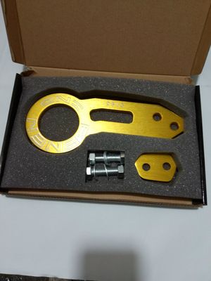 汽車改裝 保險桿拖車后鉤 鋁合金改裝通用 掛鉤