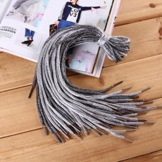 金銀線 運(yùn)動裝帽子穿繩 個(gè)性運(yùn)動鞋帶