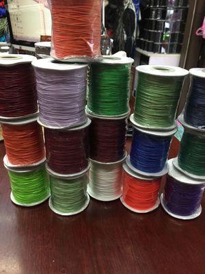 0.5mm韓國進口環保蠟線，飾品配件，服裝輔料DIY