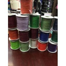 0.5mm韓國(guó)進(jìn)口環(huán)保蠟線，飾品配件，服裝輔料DIY