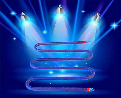 鐵質加熱鍋電熱管發熱件油炸鍋加熱管燒烤爐發熱管預熱管油加熱管