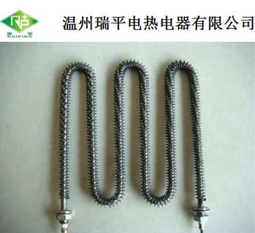 M型翅片電熱管 不銹鋼空氣干燒管加熱管 翅片式加熱管