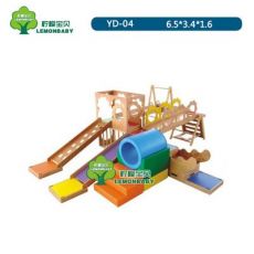 幼兒園金寶貝豪華版教具早教中心高檔木制木質(zhì)滑梯親子園體能訓(xùn)練