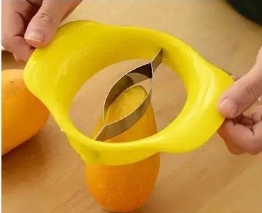 不銹鋼水果切 芒果切 果核分割器 去核器 廚房小工具