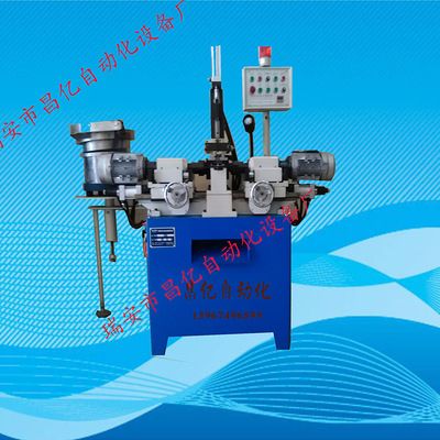 全自動雙頭倒角機 內外倒角加工機 平面圓角倒角機