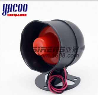 亞冠-AS108 六音警報喇叭摩托車報警喇叭 12V倒車警報喇叭
