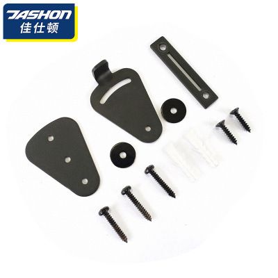 谷倉門移門隔斷門推拉門木門碳鋼門鎖黑色個(gè)性化鎖插銷鎖碳鋼噴塑