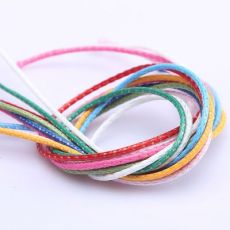 滌綸魚絲蠟線 環(huán)保DIY蠟繩手工編織臘繩臘線項(xiàng)鏈繩手