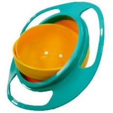 旋轉飛碟碗陀螺碗玩具碗飛碟碗不撒不倒碗 兒童 玩具碗