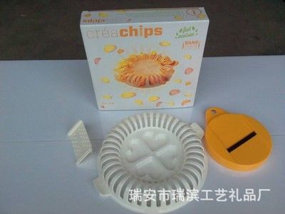 微波爐烤薯片器 帶切片器燒烤薯片機套裝