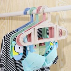 家用防滑成人無(wú)痕塑料衣?lián)胃蓾駜捎枚喙δ芗哟址里L(fēng)晾掛衣架