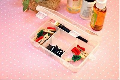 五格5格透明 收納 便攜藥盒