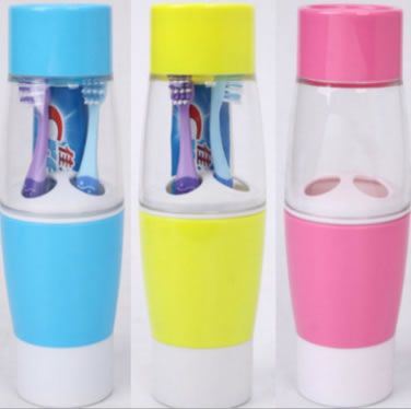 衛浴牙具座收納牙刷盒簡約牙刷架洗漱套裝漱口杯