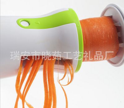 圓筒刨絲器 螺旋削絲器 多功能黃瓜削皮刨 切絲器 切菜器
