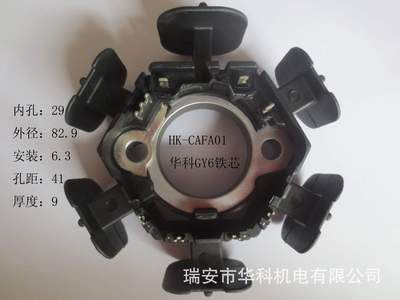 定轉子鐵芯 摩托車磁電機線圈六極八極馬達