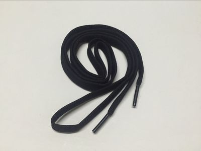 黑色.白色鞋帶 單色扁形鞋帶 鞋帶