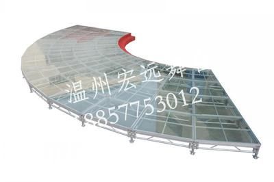 鋼化玻璃舞臺 鋁合金鋼化玻璃舞臺