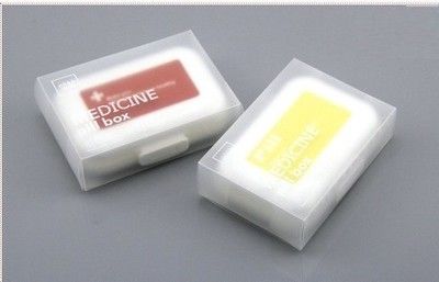 國產時代良品藥盒8格塑料藥盒一周備忘小藥盒 旅游便捷藥盒