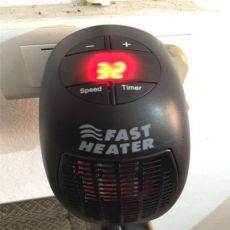 辦公家用橢型電動取暖器 便攜迷你加熱器插座式暖風(fēng)機(jī)