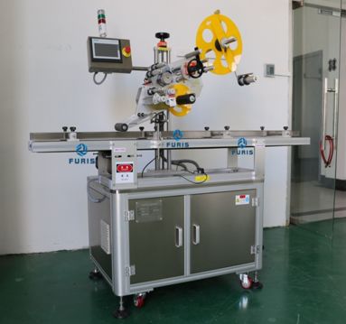 FRS-DPLM 全自動圓瓶不干膠貼標機立式自動貼標簽機械高配置