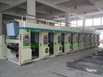 印刷薄膜、紙張、鋁箔等卷筒材料電腦凹版印刷機(jī)