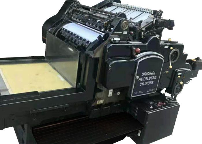 770型全自動海德堡圓壓平模切機、沖不干膠機