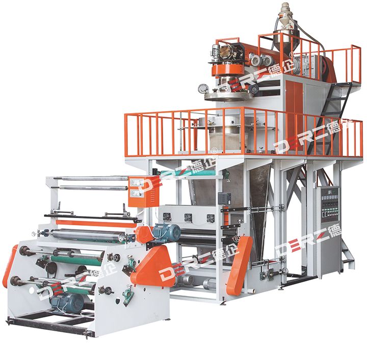 DZPP-900/1100/1300旋轉(zhuǎn)機(jī)頭PP吹膜機(jī)組