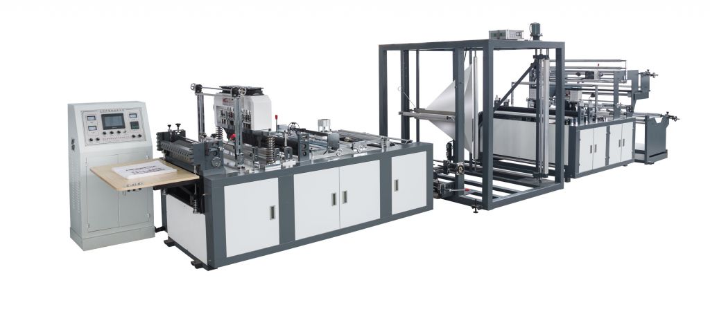 無紡布平口袋二合一制袋機