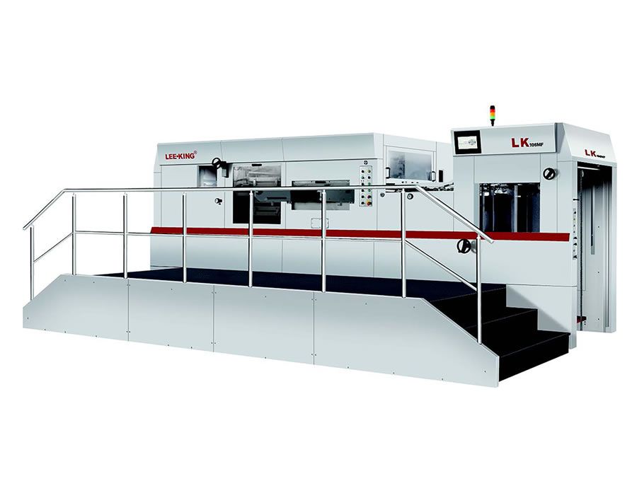 LK 106MF 自動模切機帶清廢