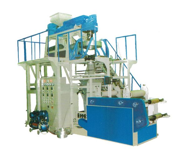 SJ-45、50、55、60、65型 聚丙烯（PP）、低密度聚乙烯（LDPE）、線形低密度聚乙烯（LLDPE）吹膜機組