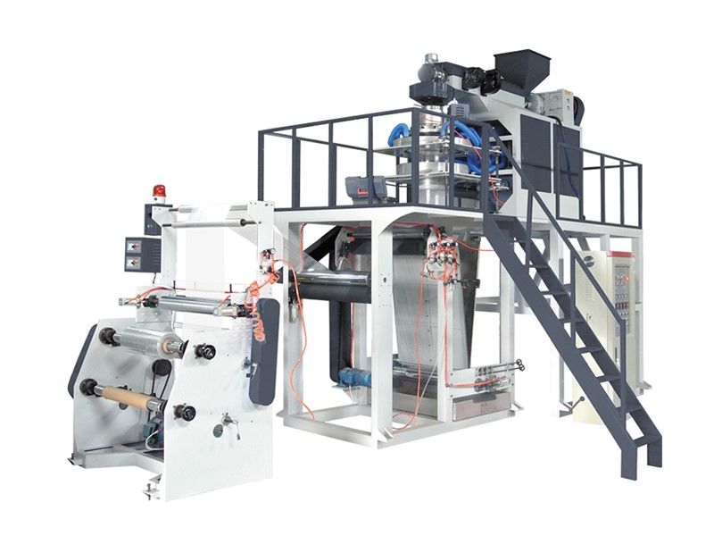 旋轉機頭聚丙烯吹膜機組