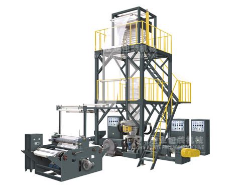 三層共擠旋轉機頭吹膜復合機組