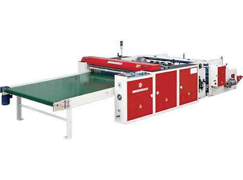 CW-1400FB 高速無拉力飛刀式底封重型袋制袋機