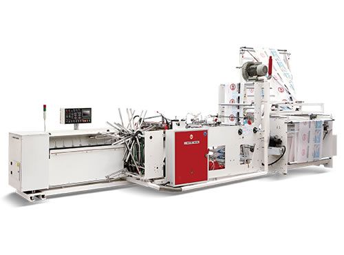 CW-800BFS 全自動伺服驅動邊孔袋制袋機