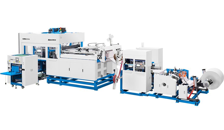 15代無(wú)紡布立體一次成型制袋機(jī)（領(lǐng)航者）