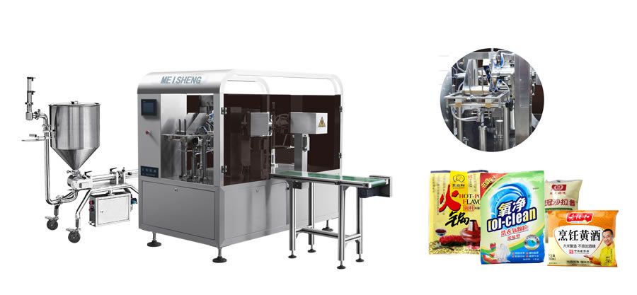 MSZP8-200 液體、醬體計量包裝生產線