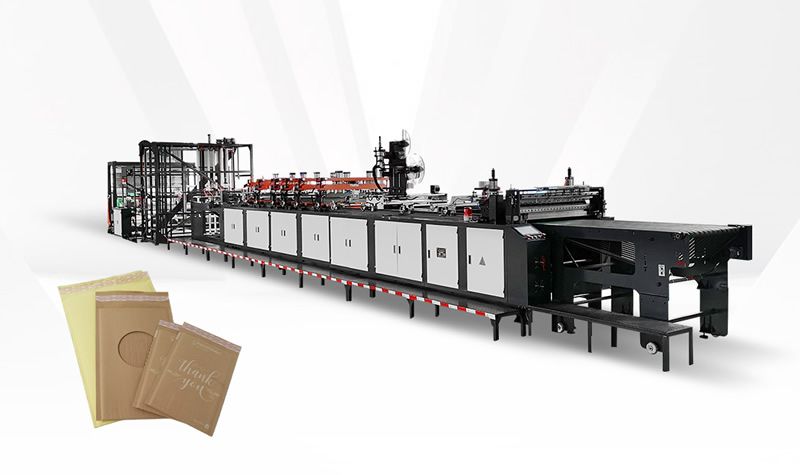 CAP-700  瓦楞紙、壓泡紙、復合氣泡 快遞信封袋多功能制袋機