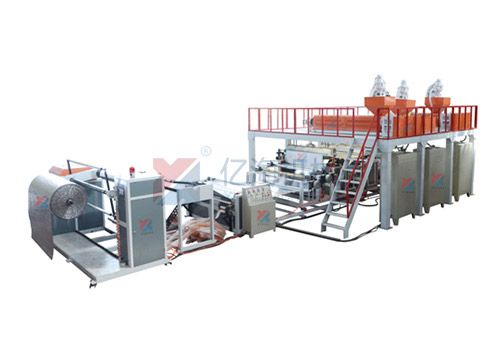 7層氣泡膜機(jī)-3螺桿擠出