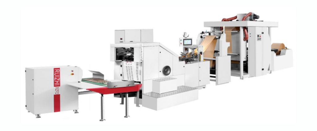 RZFD-330 連體2/4色全自動高速方底紙袋機