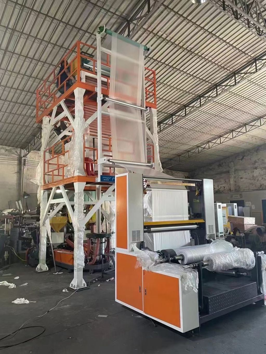 1000型ABA雙層共擠低壓吹膜機